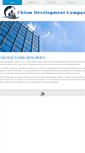 Mobile Screenshot of chismdevelopment.com
