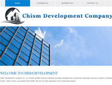Tablet Screenshot of chismdevelopment.com